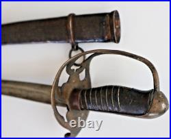 CIVIL War Confederate Nashville Plow Works Cavalry Sword Csa On Guard Published