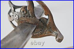 CIVIL War Confederate Nashville Plow Works Cavalry Sword Csa On Guard Published