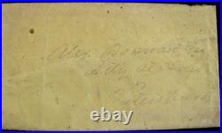 CIVIL War Confederate Petersburg Virginia Bounty Letter W Postal Cover