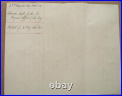 CIVIL War Confederate Pickets Refuse Union Pickets Message Virginia 1865