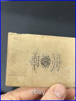 CIVIL War Confederate President Jefferson Davis 1862 Brady Neg. CDV Photo