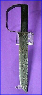 CIVIL War Confederate Rare ID To W. Tilly D Guard Bowie Knife Not Sword C 1861