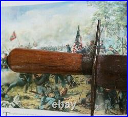 CIVIL War Confederate Rare Large 16 5/8 Bowie Knife Not Sword Ca 1861
