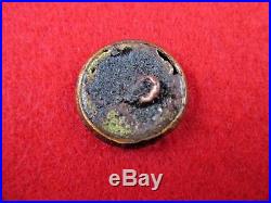 CIVIL War Confederate Rb Republican Blues Coat Button Recovered Savannah Ga