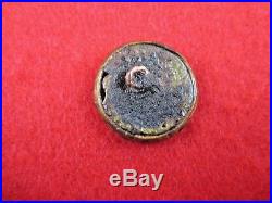 CIVIL War Confederate Rb Republican Blues Coat Button Recovered Savannah Ga