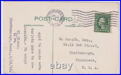 CIVIL War Confederate Reunion Chattanooga Multi View Posted 1913 To M. Garcia