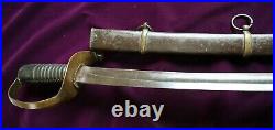 CIVIL War Confederate Sharp & Hamilton Cavalry Sword One Of Ten In Existance