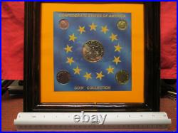 CIVIL War Confederate States Of America Restrike Coin Collection 1861