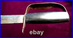 CIVIL War Confederate Texas D Guard Dog River Sword Ca 1861