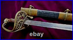 CIVIL War Confederate Thomas Griswold Foot Officer Sword W Ca On Guard 5 Known