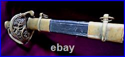 CIVIL War Confederate Thomas Griswold Foot Officer Sword W Ca On Guard 5 Known