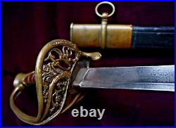 CIVIL War Confederate Thomas Griswold Foot Officer Sword W Ca On Guard 5 Known