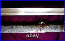 CIVIL War Confederate Thomas Griswold New Orleans Louisiana Sword Signed Blade