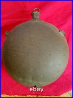 CIVIL War Confederate Tin Canteen With Cork Stopper