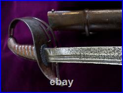 CIVIL War Confederate Virginia 3rd Model Manufactory Cavalry Sword