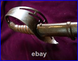 CIVIL War Confederate Virginia 3rd Model Manufactory Cavalry Sword