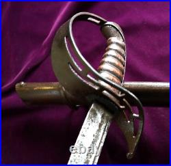 CIVIL War Confederate Virginia 3rd Model Manufactory Cavalry Sword