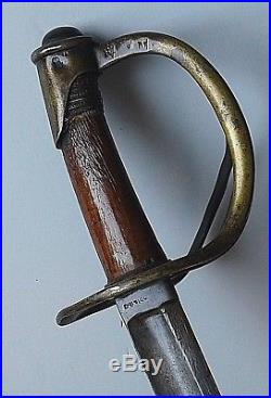 CIVIL War Confederate William Glaze M 1840 Palmetto Armory Cavalry Sword Rare