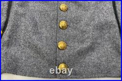 CIVIL War Cs Csa Confederate Cavalry Shell Jacket-large 44r