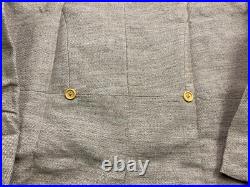 CIVIL War Cs Csa Confederate Infantry Jean Wool Frock Coat Jacket-large 44r