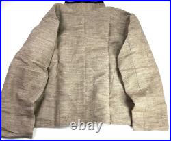 CIVIL War Cs Csa Confederate Infantry Jean Wool Shell Jacket-size 4, 50-52r