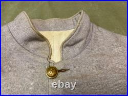 CIVIL War Cs Csa Confederate Infantry Wool Shell Jacket-medium 40r