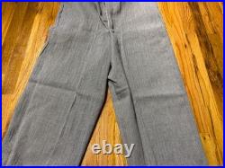 CIVIL War Cs Csa Confederate Light Grey Jean Wool Field Trousers Pants-large 36