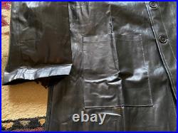 CIVIL War Csa Rebel Us Union Confederate Rubberized Rain Jacket Coat-2xlarge 50r