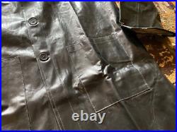 CIVIL War Csa Rebel Us Union Confederate Rubberized Rain Jacket Coat-2xlarge 50r