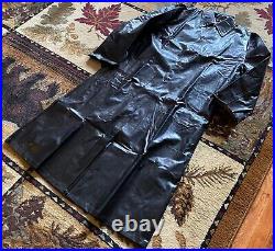 CIVIL War Csa Rebel Us Union Confederate Rubberized Rain Jacket Coat-2xlarge 50r