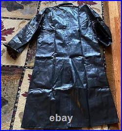 CIVIL War Csa Rebel Us Union Confederate Rubberized Rain Jacket Coat-large 42,44