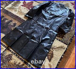 CIVIL War Csa Rebel Us Union Confederate Rubberized Rain Jacket Coat-xlarge 48r