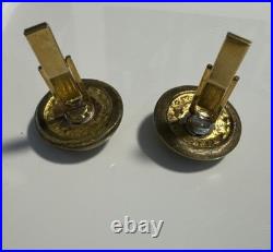 CIVIL War Era Confederate 2 Piece Ga St. Seal Button Alberts-cuff Links