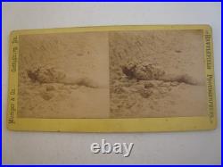 CIVIL War Era Photo, Stereoview, Mumper, Gettysburg, Confederate, Anthony
