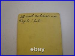 CIVIL War Era Photo, Stereoview, Mumper, Gettysburg, Confederate, Anthony