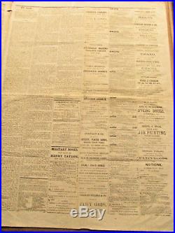 CIVIL War Maryland Confederate Newspaper The South 1861