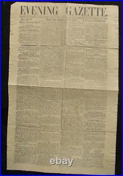 CIVIL War Natchez Confederate Newspaper Appeal For The Mississippi Wounded