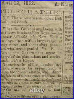 CIVIL War Natchez Confederate Newspaper Appeal For The Mississippi Wounded