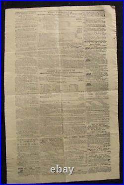 CIVIL War Natchez Confederate Newspaper Appeal For The Mississippi Wounded