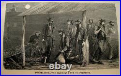 CIVIL War Prison Torture 1869 Confederate Rebel South Andersonville Slavery Old
