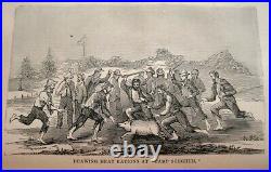 CIVIL War Prison Torture 1869 Confederate Rebel South Andersonville Slavery Old