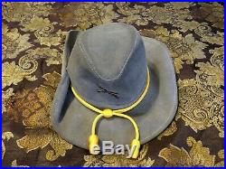 CIVIL War Reenactment Reproduction Confederate Uniform Coat/henschel Hat/2shirts