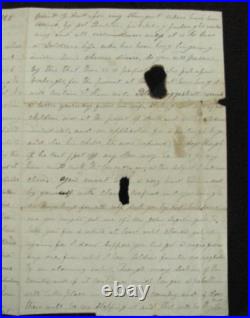CIVIL War South Carolina Confederate Letter Morris Island 1861