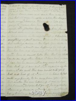 CIVIL War South Carolina Confederate Letter Morris Island 1861