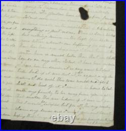 CIVIL War South Carolina Confederate Letter Morris Island 1861