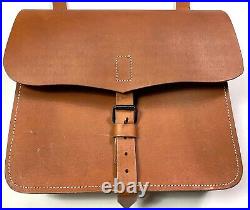 CIVIL War Us Union Cs Confederate Artillery Gunner Leather Carry Haversack Case