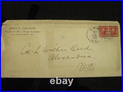 CIVIL War VMI Confederate Tredegar Notable Joseph R Anderson Jr Letter 1906 CIVIL War VMI Confederate Tredegar Notable Joseph R Anderson Jr Letter 1906