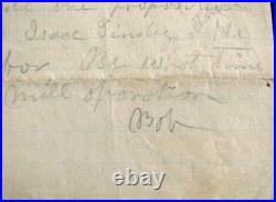 CIVIL War Virginia Confederate Soldier Letter With Good Content