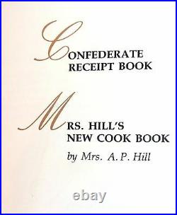CONFEDERATE COOKBOOK SLAVERY antique CIVIL WAR recipes CURES+ BLACK AMERICANA +