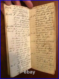 CONFEDERATE Civil War Diary, 22nd North Carolina McDowell Rifles CSA War Content